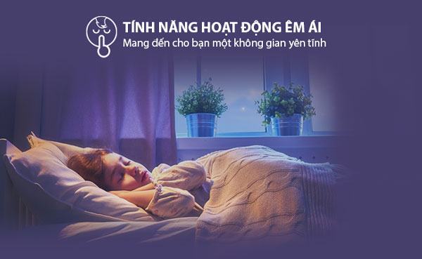 Máy lạnh Panasonic CU/CS-XU9ZKH-8 - Chế độ vận hành êm ái Quiet mang lại không gian yên tĩnh